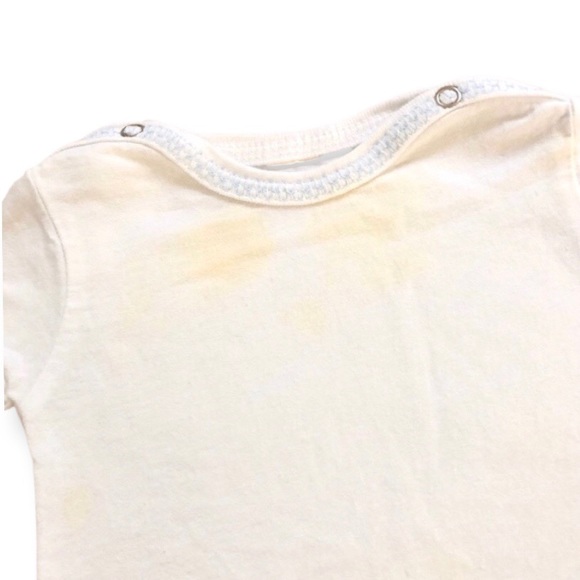 ❤️ 5 for $15 White Cotton Baby Onesie Size 3 Months - Picture 2 of 5